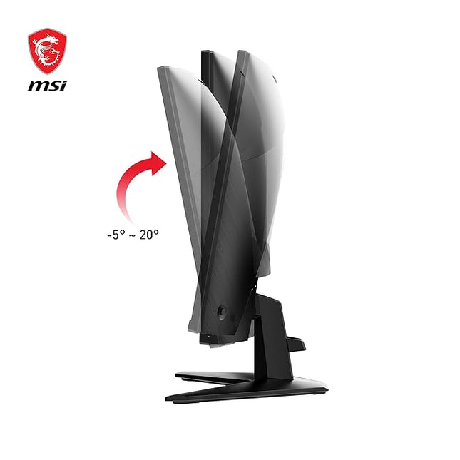MSI MAG 27CQ6F 27 Inch 2K WQHD Curved Gaming Monitor - 1500R 2560 x 1440 Rapid VA Panel, 180 Hz / 0.5ms (GtG, Min.), Adaptive-Sync - DP 1.4a, HDMI 2.0b CEC