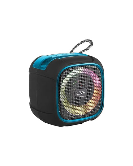 EVM EnGroove BTS-202 Bluetooth Speaker – 12H Playtime, 5W RMS, Type-C Charging, Inbuilt Mic-1 Year Warranty