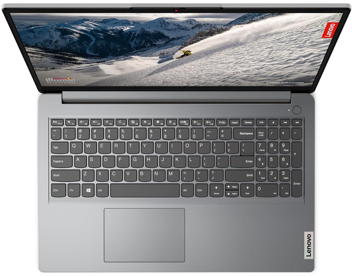 Lenovo IdeaPad 1 Intel Core Celeron N4020 15" HD Thin and Light Laptop (8GB/512GB SDD/Windows 11 Home/Office 2021/1 Year ADP Free/Cloud Grey/1.3Kg)