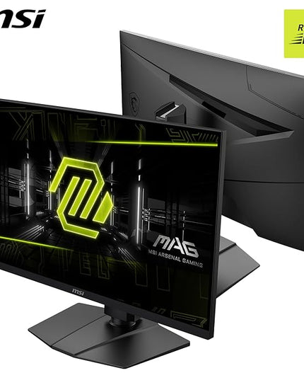 MSI MAG 275F 27 Inch FHD Gaming Monitor - 1920 x 1080 Rapid IPS Panel, 180 Hz / 0.5ms (GtG, Min.),115% sRGB Colour Gamut, Frameless Design, HDR Ready - DisplayPort 1.4, HDMI™