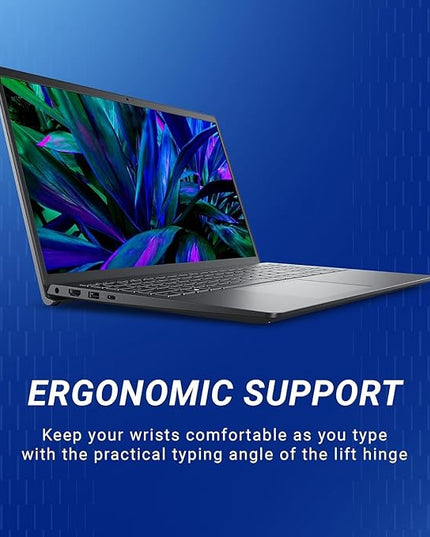 Dell Inspiron 15 DC15250 Laptop (Intel I5-1334U, 8GB DDR4 RAM, 512GB SSD, 15.6" Full HD Display, Windows 11 Home, MS Office 2024 + Microsoft 365, Carbon Black, 1 Year NBD Warranty)