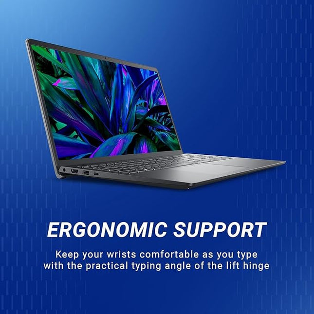 Dell Inspiron 15 DC15250 Laptop (Intel I5-1334U, 8GB DDR4 RAM, 512GB SSD, 15.6" Full HD Display, Windows 11 Home, MS Office 2024 + Microsoft 365, Carbon Black, 1 Year NBD Warranty)