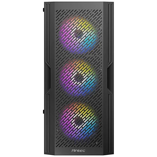 Antec AX20 RGB Tempered Glass High Airflow Mid-Tower Gaming Case/Chassis/Cabinet