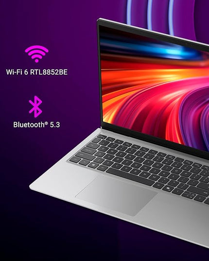 Dell 15 AI Powered Laptop, Intel Core Ultra 5 225H, 8GB DDR5 RAM, 512GB SSD, 15.6" FHD Anti-Glare Display, Intel Arc Graphics, Backlit Keyboard, Dedicated Copilot Key, Silver, Win11 Home + MSO H&S'24