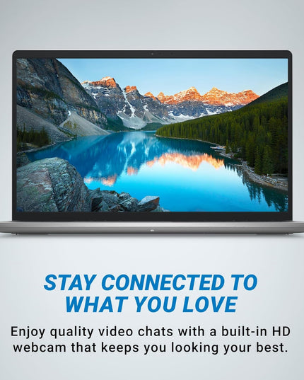 Dell 15, AMD Ryzen 5-7530U, 16GB RAM, 512GB SSD, FHD IPS, 15.6"/39.62cm, Windows 11, MSO 2024, Platinum Silver, 1.67kg, [Dell 15], 120Hz, Standard Keyboard, 15 Month McAfee, Thin & Light, Laptop