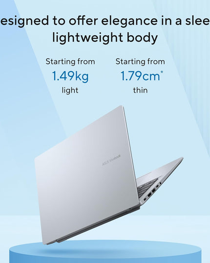 ASUS Vivobook 14,Smartchoice,AMD Ryzen AI 5 330,16GB RAM,512GB SSD, FHD+ 14", Win11,Office24,M365 Basic (1Yr)*, Cool Silver,1.46Kg,M1407KA-LY131WS, AMD Radeon iGPU, 50 Tops,Next-Gen AI Laptop,Copilot+