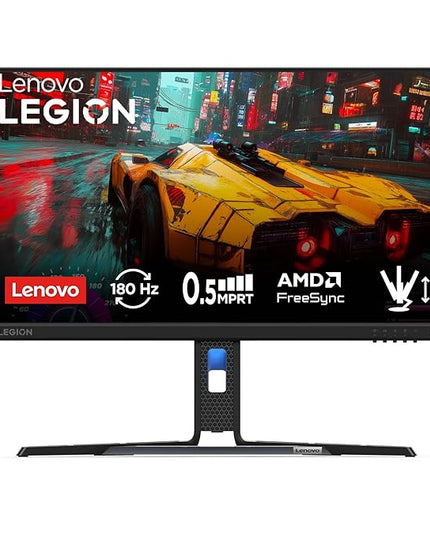 Lenovo Legion R24e | 24" (60.9cm) FHD 180Hz Gaming Monitor | 0.5ms, AMD FreeSync, 99% sRGB, 1xHDMI 2.1 TMDS, 1xDP 1.4| Tilt, Swivel, Pivot, Height Adjust | Black | 67CCGAC4IN