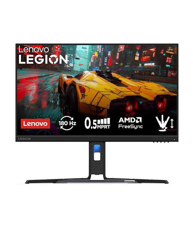 Lenovo Legion R24e | 24" (60.9cm) FHD 180Hz Gaming Monitor | 0.5ms, AMD FreeSync, 99% sRGB, 1xHDMI 2.1 TMDS, 1xDP 1.4| Tilt, Swivel, Pivot, Height Adjust | Black | 67CCGAC4IN