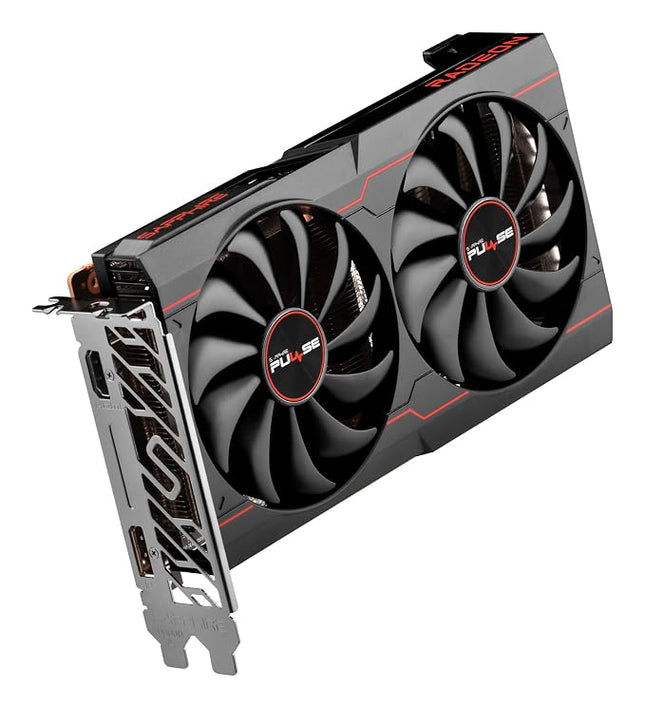 Sapphire Pulse AMD Radeon RX 6500 XT Gaming Graphics Card with 4 GB GDDR6, AMD RDNA 2, pci_e_x4