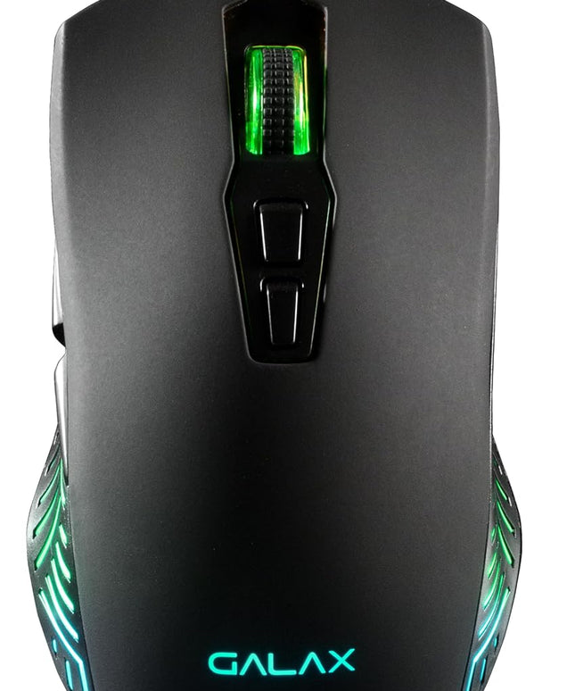 Galax Slider-03 USB Wired Gaming Mouse | 7 Programmable Buttons | Customizable RGB Lights | Ergonomic Design | 7200 DPI Gaming Grade Sensor | 1.5m