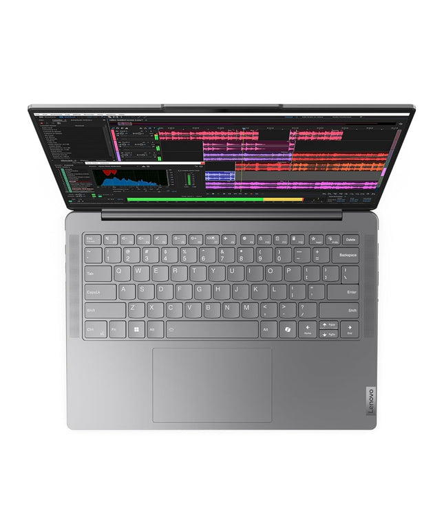 Lenovo Yoga Slim 7 Intel Core Ultra 7 155H 14"(35.5cm) WUXGA-OLED 400Nits Laptop (32GB RAM/1TB SSD/AI PC/2Wx4 Speakers/Windows 11/Office Home 2024/1Yr ADP Free/Grey/1.39Kg), 83CV00D3IN
