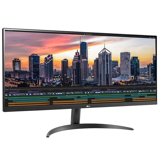 LG 87 cm (34 Inches) UltraWide Full HD (2560 x 1080) Display - HDR 10, AMD Free sync, IPS with sRGB 95%, Multitasking, Flicker Safe, Reader Mode, HDMI, Headphone Out and Gaming Monitor - 34WP500