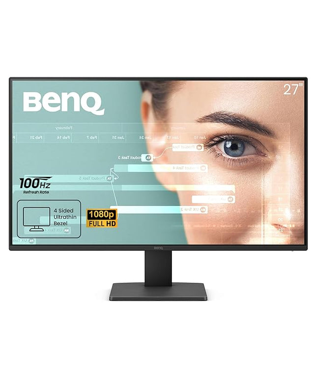 BenQ GW2791 27 Inches 1920X1080 FHD 100Hz IPS Eye-Care 99% Srgb Monitor| HDMI| Displayport| Ultra Slim Bezel| TUV-Certified| Flicker-Free| Low Blue Light Plus (Black)