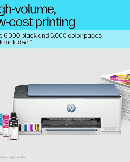 HP Smart Tank 585 All-in-One WiFi Colour PrinterHP Smart Tank 585 All-in-One WiFi Colour Printer
