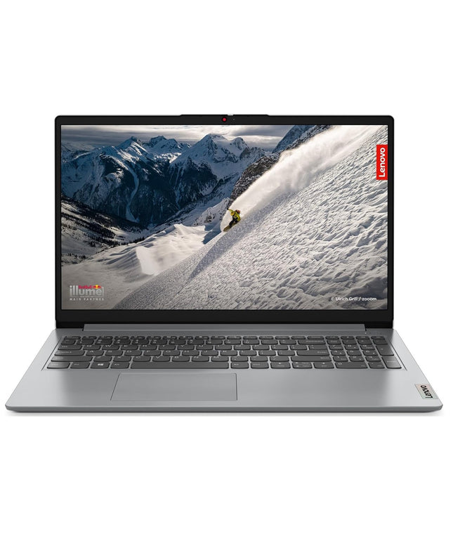 Lenovo IdeaPad 1 Intel Core Celeron N4020 15" HD Thin and Light Laptop (8GB/512GB SDD/Windows 11 Home/Office 2021/1 Year ADP Free/Cloud Grey/1.3Kg)