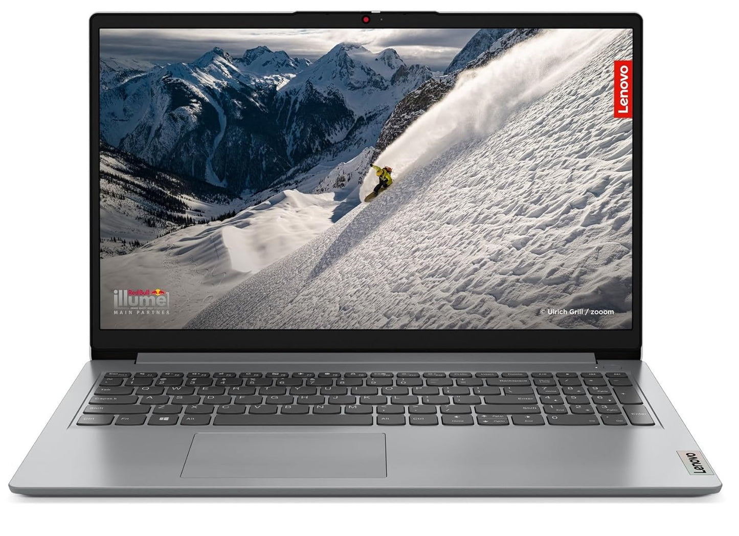 Lenovo IdeaPad 1 Intel Core Celeron N4020 15" HD Thin and Light Laptop (8GB/512GB SDD/Windows 11 Home/Office 2021/1 Year ADP Free/Cloud Grey/1.3Kg)