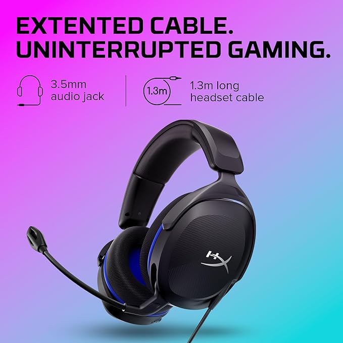 HyperX Cloud Stinger 2 Core Gaming Headset for PlayStation-Black (6H9B6Aa),Over Ear,Wired