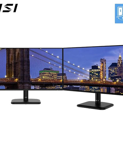 MSI PRO MP251L E2 24.5-Inch FHD Office Monitor - 1920 x 1080 IPS Panel, 4-Sided Frameless, 120 Hz Refresh Rate, Eye-Friendly Screen, Tilt-Adjustable - HDMI 1.4b, D-sub