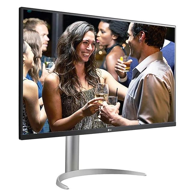 LG Electronics 32 (81.28Cm) Uhd HDR Monitor with USB-C Connectivity 90W Power Delivery,3840 X 2160 Pixels,Dci-P3 90% Colour Gamut & Hdr10,Tilt/Height/Pivot Adjustable Stand,AMD Freesync (32Up550N-W)