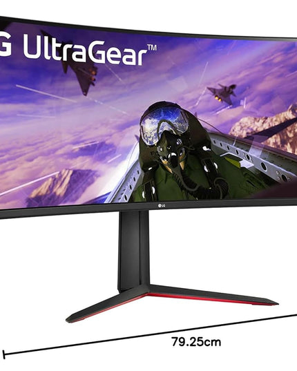 LG Electronics Ultragear 21:9 Curved Gaming LED Monitor 86.42 Cm (34 Inch),Qhd 3440 X 1440,5Ms,160Hz,AMD Freesync Premium,HDR 10,Srgb 99%,Height Adjust Stand,Dp,Hdmi,Speaker,Headphone Out,34Gp63A