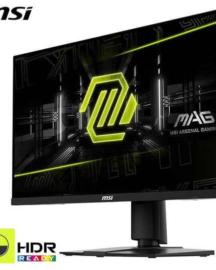 MSI MAG 275F 27 Inch FHD Gaming Monitor - 1920 x 1080 Rapid IPS Panel, 180 Hz / 0.5ms (GtG, Min.),115% sRGB Colour Gamut, Frameless Design, HDR Ready - DisplayPort 1.4, HDMI™
