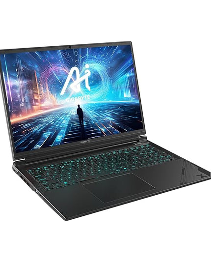 GIGABYTE G6X 9MG-42IN853SH, i7-13650HX, GeForce RTX 4050 GDDR6 6GB, 16.0“ 16:10 WUXGA (1920x1200) 165Hz Display (45% NTSC, MUX Switch, DDR5 4800 8GB*2, Gen4 512GB, 1-Zone RGB Backlit Keyboard