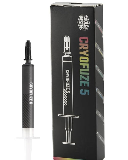 Cooler Master Cryofuze Violet Thermal Paste - for Processor, GPU, Console, Laptop | 12.6 W/m-K Thermal Conductivity | Excellent Performance | Easy to Apply | Non Corrosive