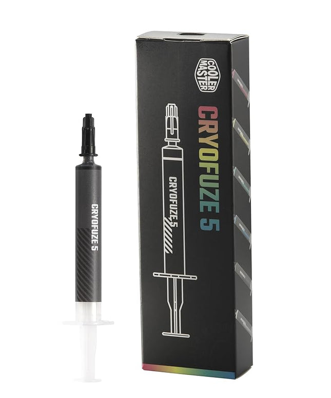 Cooler Master Cryofuze Violet Thermal Paste - for Processor, GPU, Console, Laptop | 12.6 W/m-K Thermal Conductivity | Excellent Performance | Easy to Apply | Non Corrosive