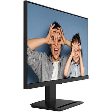 MSI PRO MP253 24.5 Inch Full-HD Office Monitor - 1920 x 1080 IPS Panel, 100 Hz, Eye-Friendly Screen, Built-in Speakers, Tilt-Adjustable - DisplayPort 1.2a, D-Sub(VGA), HDMI™ CEC