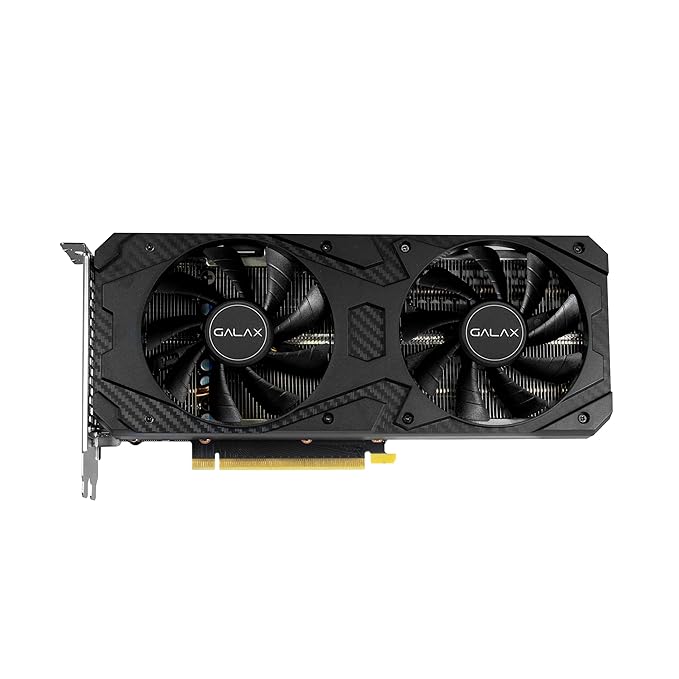 Galax GeForce RTX 3060 (1-Click OC) 12GB GDDR6 192-bit DP*3/HDMI Graphics Card, vram,pci_e