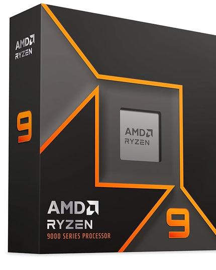 AMD Ryzen 9 9900X Desktop Processor Zen 5 Architecture with Integrated Radeon Graphics, 12 cores 24 Threads 64 MB Cache, Base Clock 4.4GHz Upto 5.6GHz AM5 Socket, System Memory DDR5-100-100000662WOF