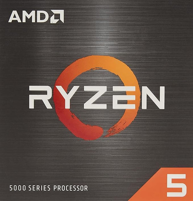 AMD 5000 Series Ryzen 5 5500 Desktop Processor 6 cores 12 Threads 19 MB Cache 3.6 GHz Upto 4.2 GHz Socket AM4 500 Series Chipset (100-100000457BOX)