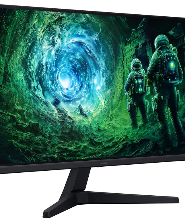 Samsung 27" Odyssey G5 Fast IPS Gaming Monitor|QHD 2560 x 1440|200 Hz|1ms|300nits|HDR10|FreeSync Premium|Ports-DP,2 HDMI,Headphone|Wall Mountable|LS27FG530EWXXL|Black