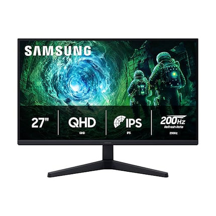 Samsung 27" Odyssey G5 Fast IPS Gaming Monitor | QHD 2560 x 1440 |200 Hz |1ms| 300nits |HDR10| FreeSync Premium| Ports-DP,2xHDMI,