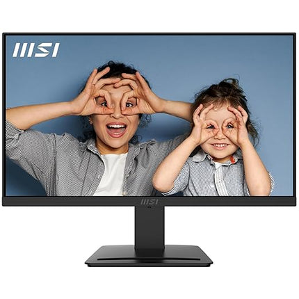 MSI PRO MP253 24.5 Inch Full-HD Office Monitor - 1920 x 1080 IPS Panel, 100 Hz, Eye-Friendly Screen, Built-in Speakers, Tilt-Adjustable - DisplayPort 1.2a, D-Sub(VGA), HDMI™ CEC