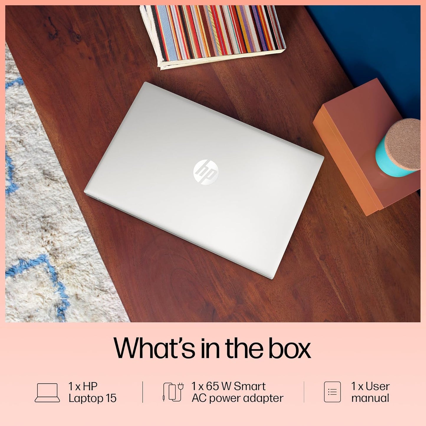 Laptop HP 15-fd0467TU - i5-1334U | 16 GB Ram | 512 GB SSD |Win11+ MSO24 |Backlit KB | 15.6" FHD |Natural silver