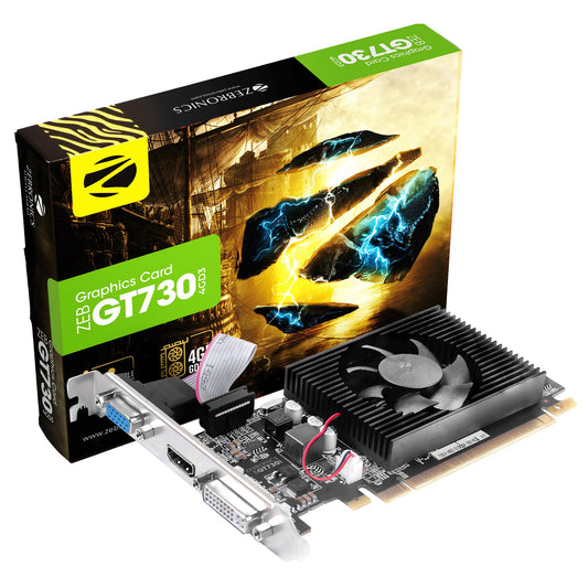 Zebronics Graphic Card GT730 4GB GDDR3