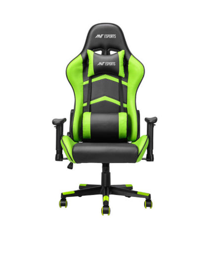 Ant ESports 9077 Ergonomic Gaming Chair - Black-Green