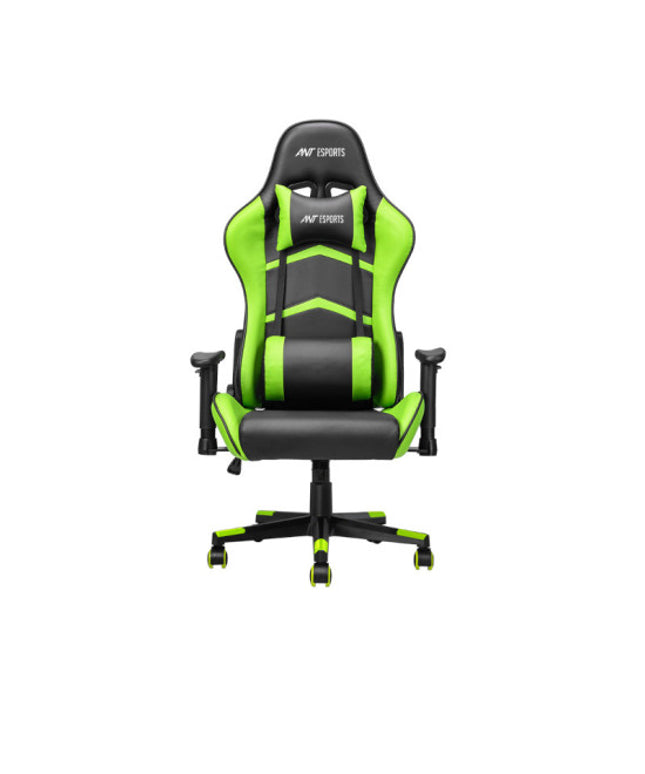 Ant ESports 9077 Ergonomic Gaming Chair - Black-Green