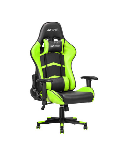 Ant ESports 9077 Ergonomic Gaming Chair - Black-Green