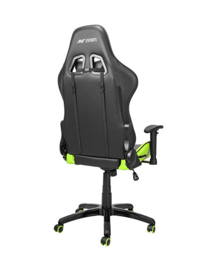 Ant ESports 9077 Ergonomic Gaming Chair - Black-Green
