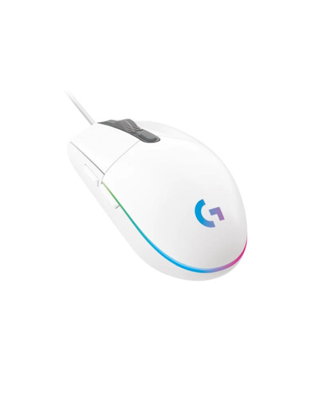 Logitech G203 Lightsync Gaming Mouse - White