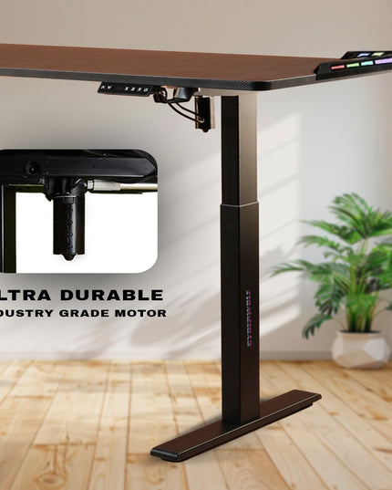 Cyberwolf Hydraulic Gaming Table Regular BLACK RGB