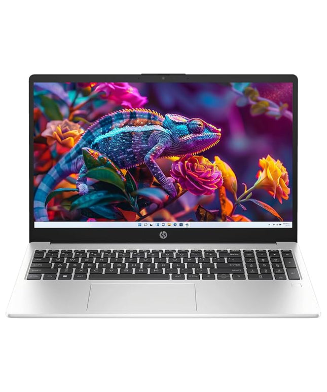 HP Professional 15 (2026), Intel (i3 14th Gen) Core 3 100U - (8 GB DDR5/512 GB SSD/Intel UHD Graphics/Windows 11 Pro) Thin & Light Business Laptop/15.6" FHD/Fingerprint/Silver/1.5kg/MS Office