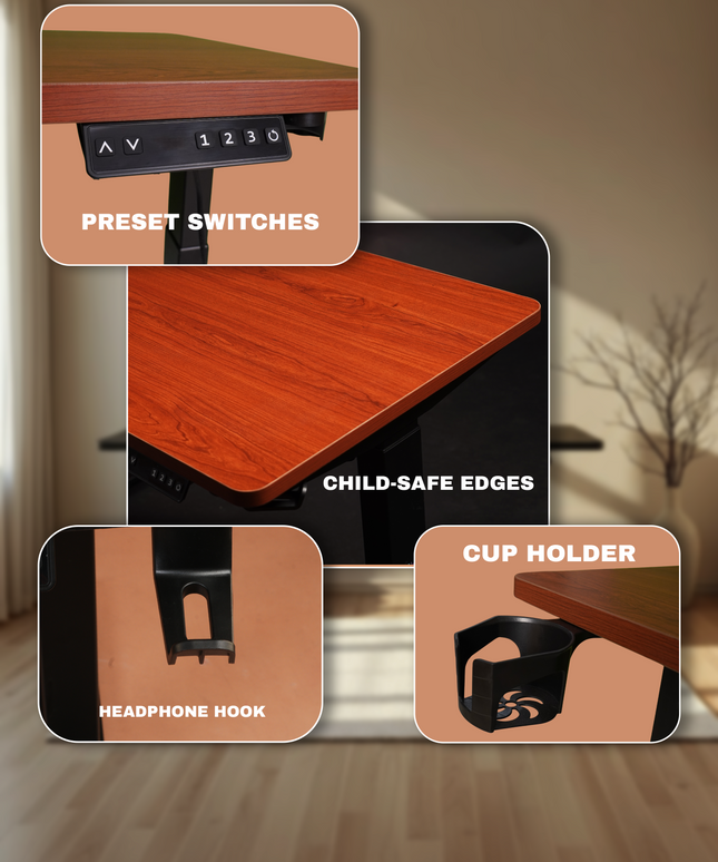 Cyberwolf Hydraulic Gaming Table Regular(1100x800) wood rgb