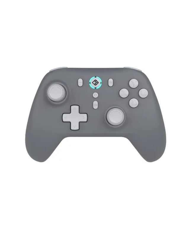 Cosmic Byte Blitz Wireless + Wired Controller for PC, Hall Effect Joystick & Triggers, 1000Hz Polling Rate, Adjustable Vibration, Turbo & Auto Turbo (Grey)