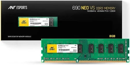 Ant Esports 690 Neo VS DDR3 1600 MHz Memory