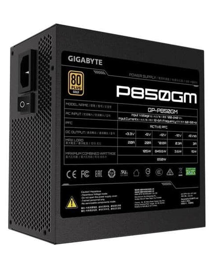 Gigabyte P850W 80 Plus Gold Modular Power Supply