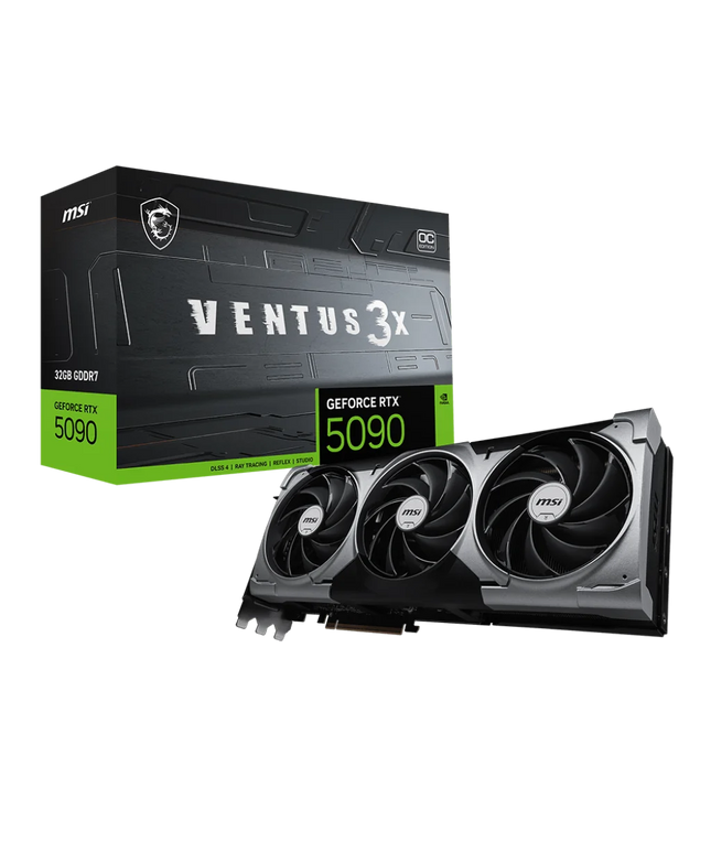 MSI GeForce RTX 5090 32G VENTUS 3X OC Graphics Card