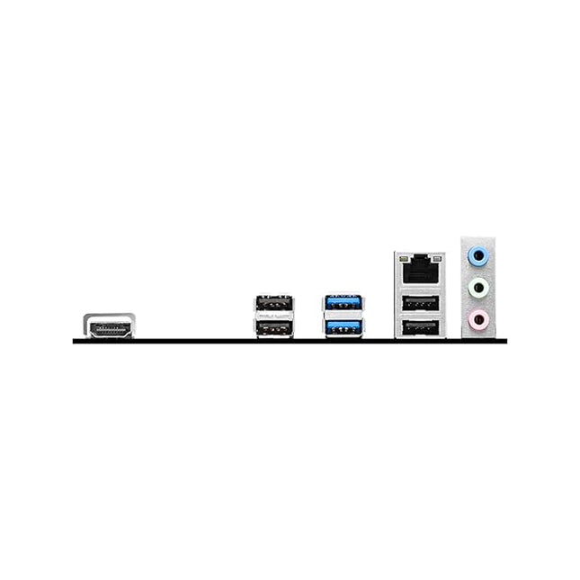 MSI PRO H610M-S DDR4 Motherboard, Micro-ATX - Support 14th/13th/12th Gen Intel Core Processors, LGA 1700, 1x PCIe 4.0 x16 Slot, 1 x M.2 Gen3, USB 3.2 Gen1, 1G LAN, HDMI 1.4 & VGA